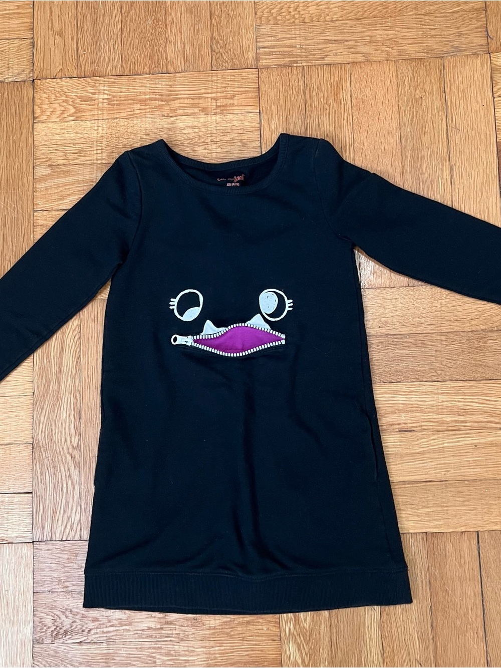Halloween Monster Zipper Mouth Dress 4/5